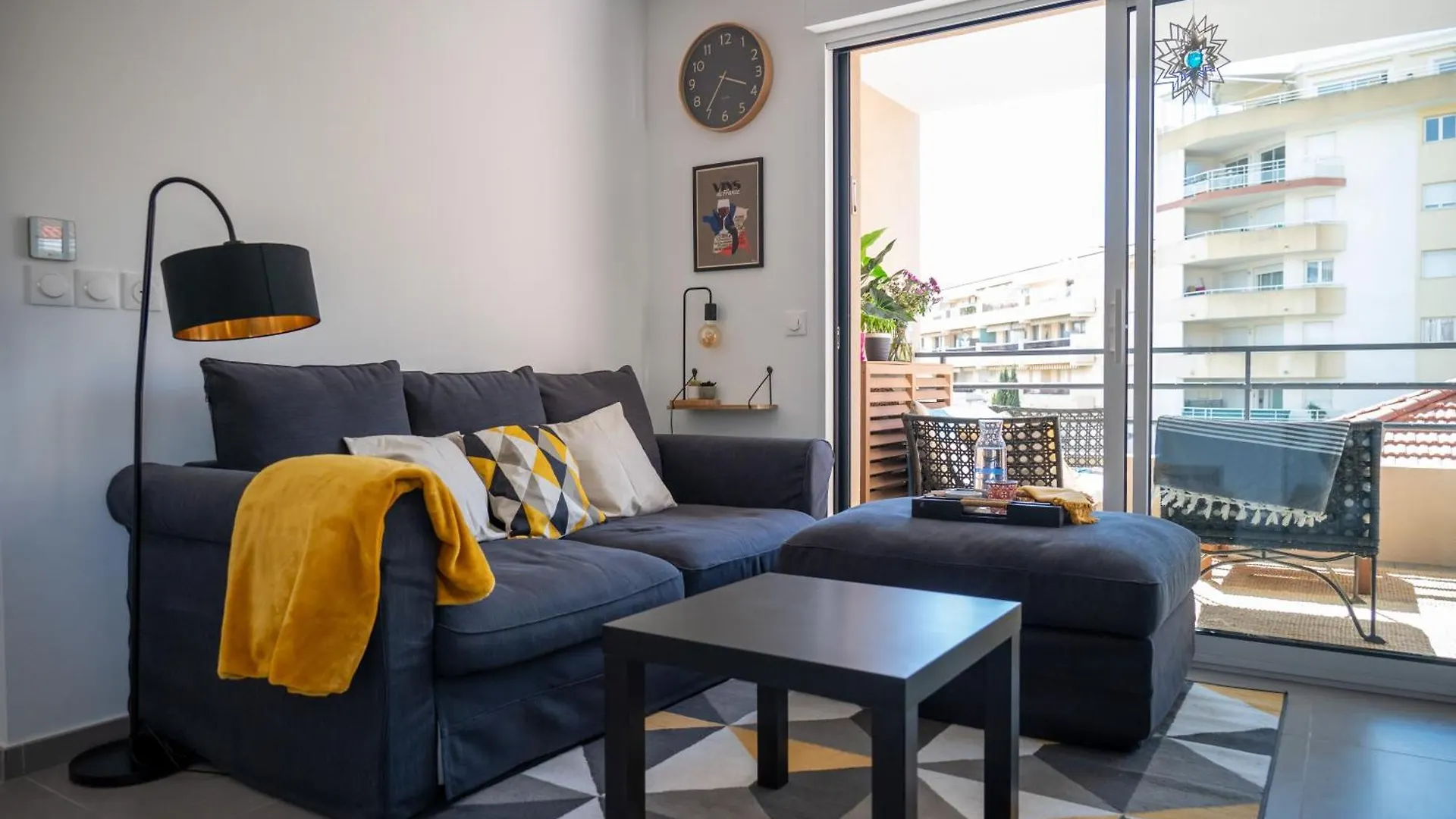 Pws - Sunny Modern Flat Near Juan Les Pins Pinede & Beach - Terrace & Ac! Antibes