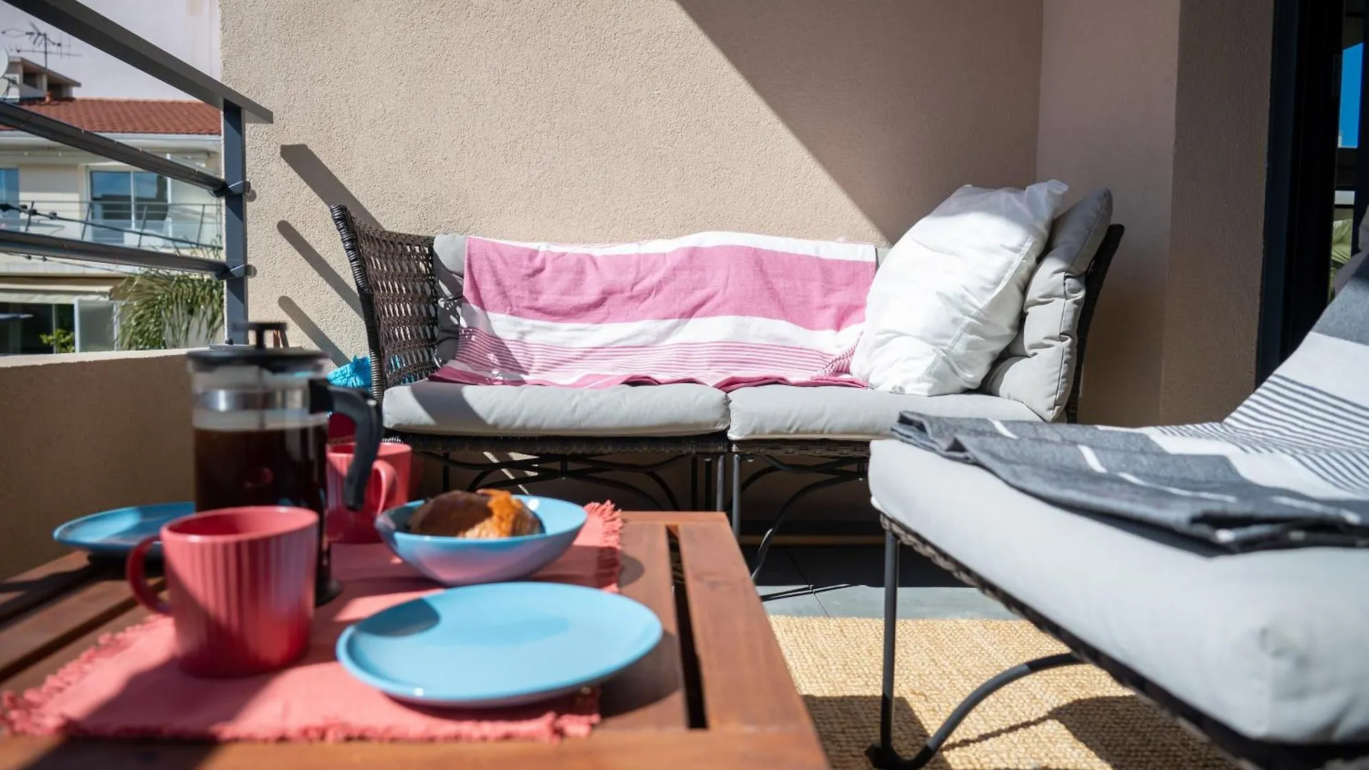 Pws - Sunny Modern Flat Near Juan Les Pins Pinede & Beach - Terrace & Ac! Antibes